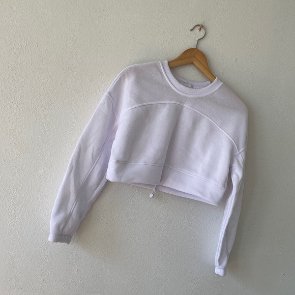 Miss Selfie Crop Crew Sweatshirt - Picture 8 of 13